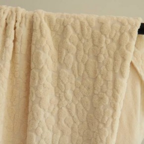 tissu éponge stretch - écru