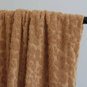 tissu éponge stretch - camel