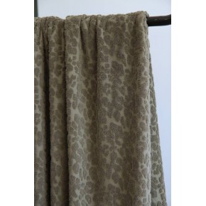 tissu éponge stretch - kaki