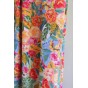 tissu fleuri pour robe fluide - un chat sur un fil