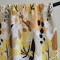 tissu lin et viscose imprimé fleurs