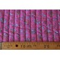 tissu matelassé rose fleuri - un chat sur un fil
