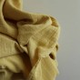 tissu double gaze - jaune