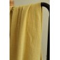 tissu double gaze - jaune
