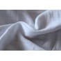 tissu en double gaze de coton - un chat sur un fil