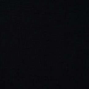 tissu double gaze noir - un chat sur un fil