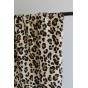 tissu coton imprimé léopard - un chat sur un fil