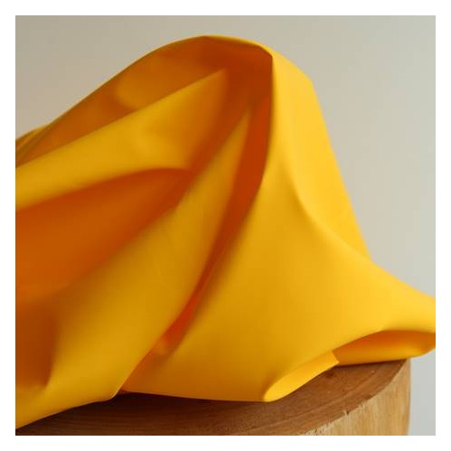 tissu pour ciré jaune - un chat sur un fil tissu pour ciré jaune - un chat sur un fil