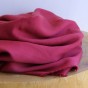Twill de viscose framboise - un chat sur un fil