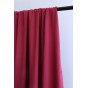 tissu framboise unie - twill de  viscose