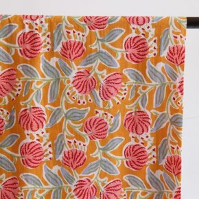 tissu coton indien - un chat sur fil