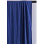 JERSEY DE SOIE ET COTON BLEU - tissu upcyclé