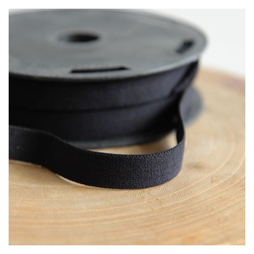 élastique boxer noir - 15 mm