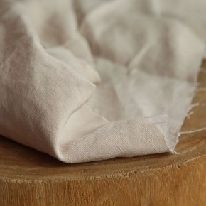 lin et viscose - beige clair