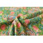 tissu coton imprimé - fleurs indiennes