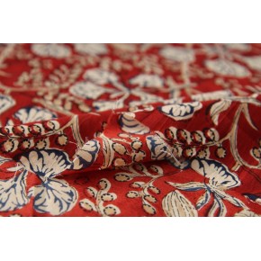 coton imprimé ethnique - un chat sur un fil