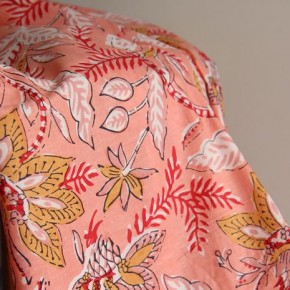 tissu indien - un chat sur fil