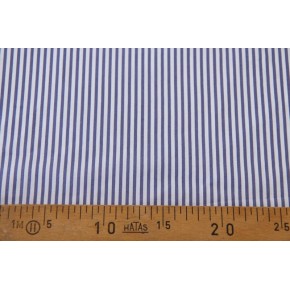 fines rayures pour ce joli coton bleu et blanc
