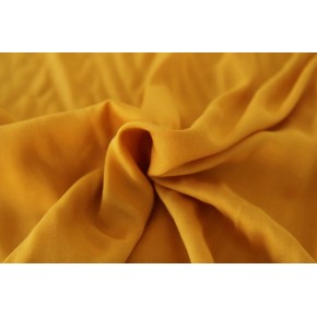 voile de viscose ocre - un chat sur un fil