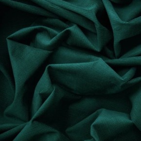 velours milleraies coton bio - bottle green