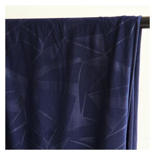 tissu sport en jersey polyester - marine