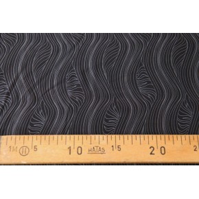 jersey sport vagues - noir et gris