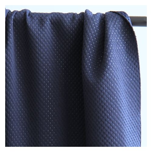 tissu sport maillage 3D - marine
