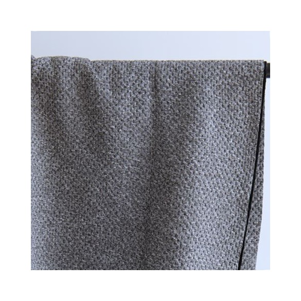 Tissu sport maillage 3D - gris