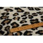 joli tissu sherpa léopard grand format - un chat sur un fil