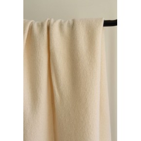 tissu laine bouillie - un chat sur un fil