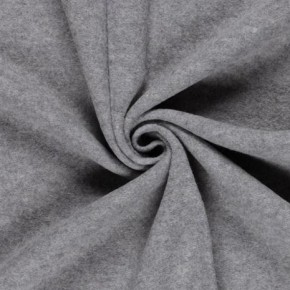 tissu en laine bouillie pure laine - gris clair