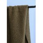 tissu bouclette lourd kaki - un chat sur un fil