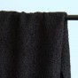 tissu bouclette lourd noir - un chat sur un fil