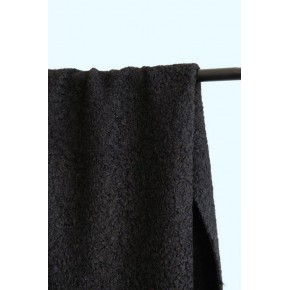 tissu bouclette lourd - un chat sur un fil
