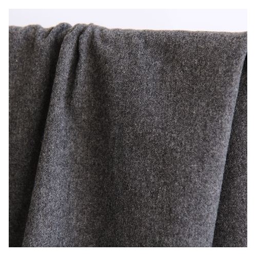 tissu lainage gris fin - UN CHAT SUR UN FIL