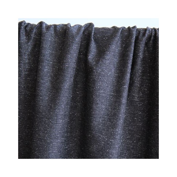 tissu lainage gris fin - UN CHAT SUR UN FIL