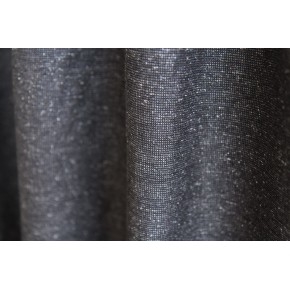 tissu en laine gris - un chat sur un fil