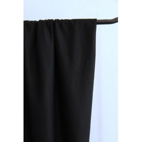 lainage melton noir - un chat sur un fil