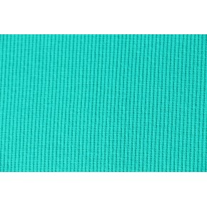 Bord-côte tubulaire bleu turquoise