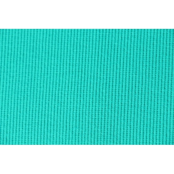 Bord-côte tubulaire bleu turquoise