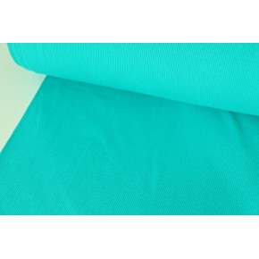 Bord-côte tubulaire bleu turquoise