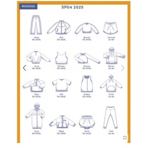 PATRON DE COUTURE POUR TENUE DE SPORT