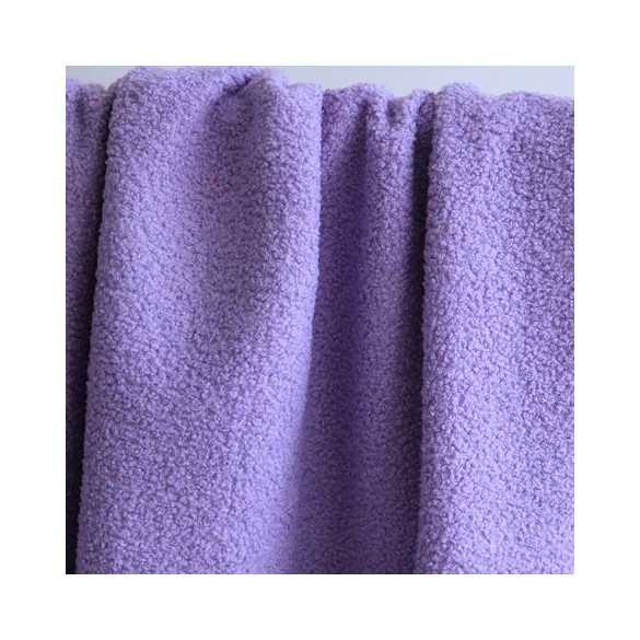 teddy envers polaire - lilas