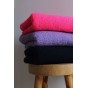 tissu sherpa et polaire - lilas