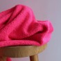 teddy envers polaire - rose fluo