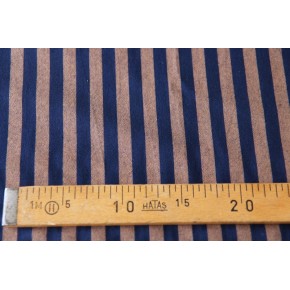 un chat sur un fil - coton rayures