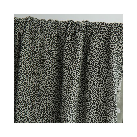 jersey imprimé léopard - un chat sur un fil