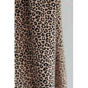 joli jersey imprimé rose saumon - un chat sur un fil