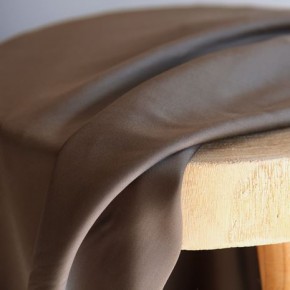 tissu satin de viscose -  KAKI