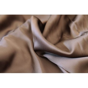 tissu satin de viscose - kaki